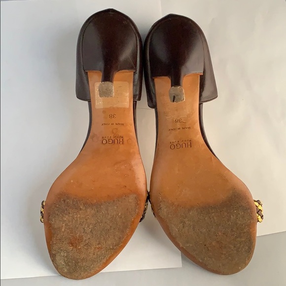 HUGO BOSS BRAIDED HEELS!! - Picture 4 of 8